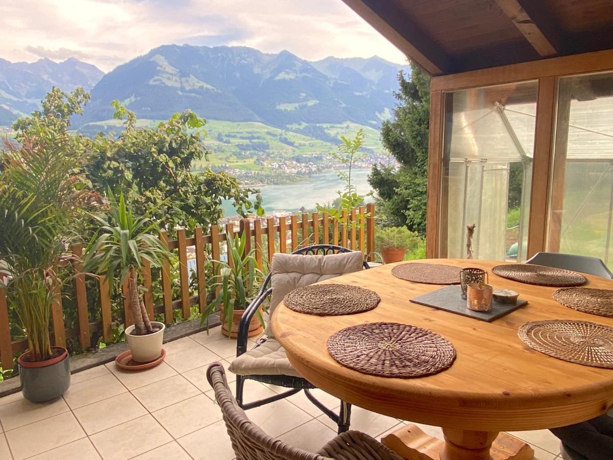Chalet Seeblick Sarnen Extérieur photo