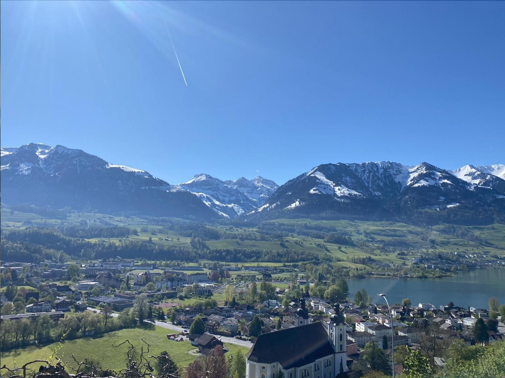 Chalet Seeblick Sarnen Extérieur photo