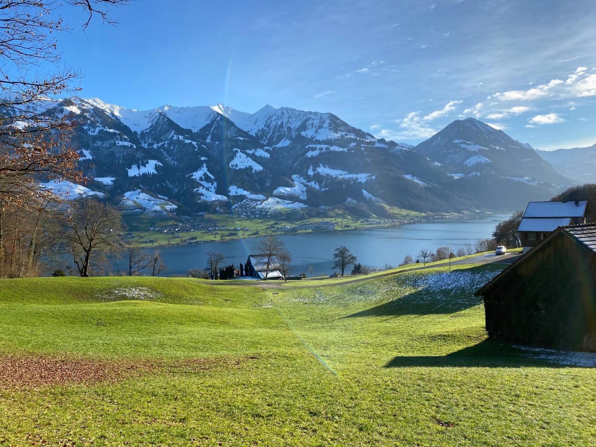 Chalet Seeblick Sarnen Extérieur photo