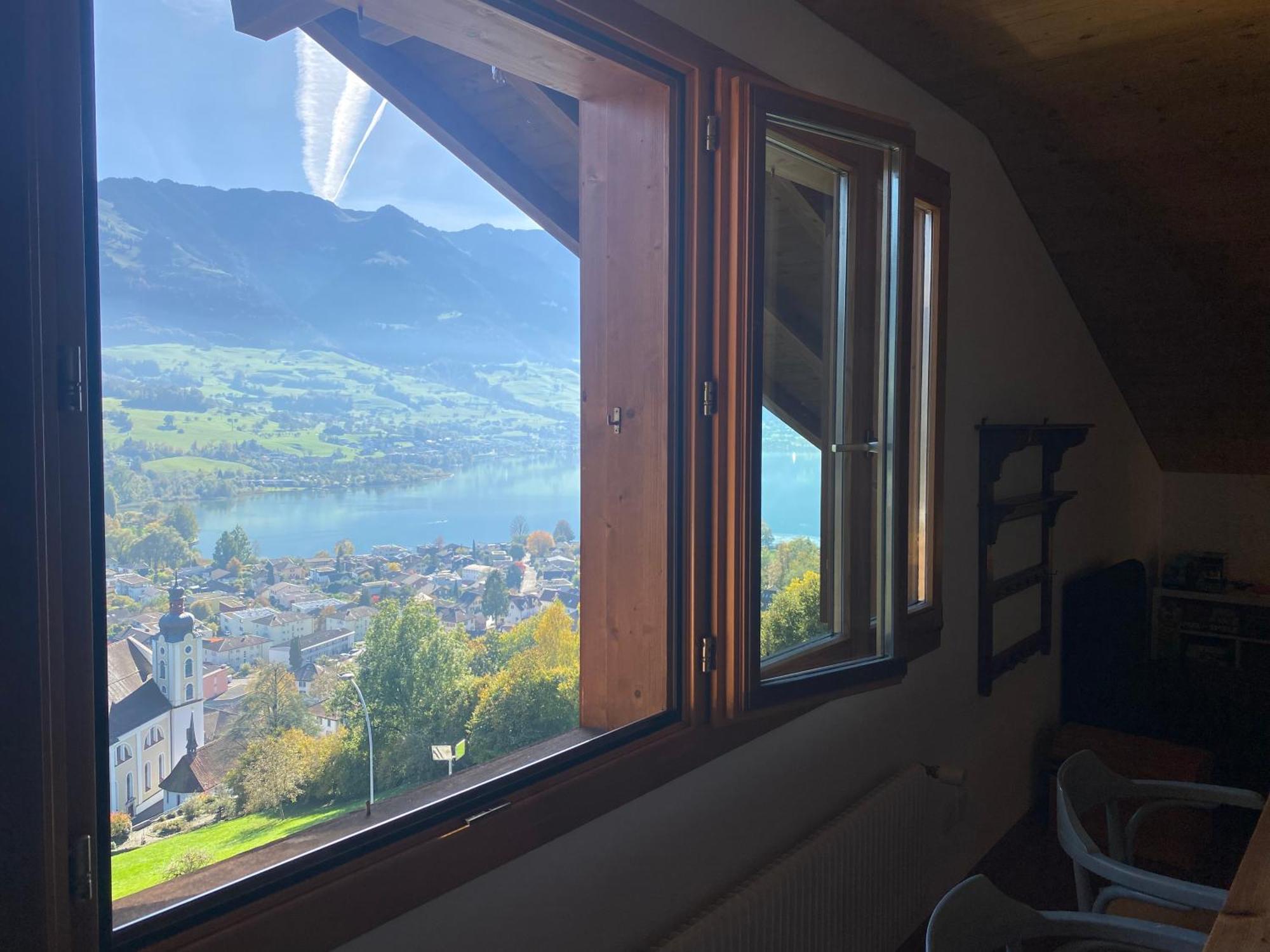Chalet Seeblick Sarnen Extérieur photo