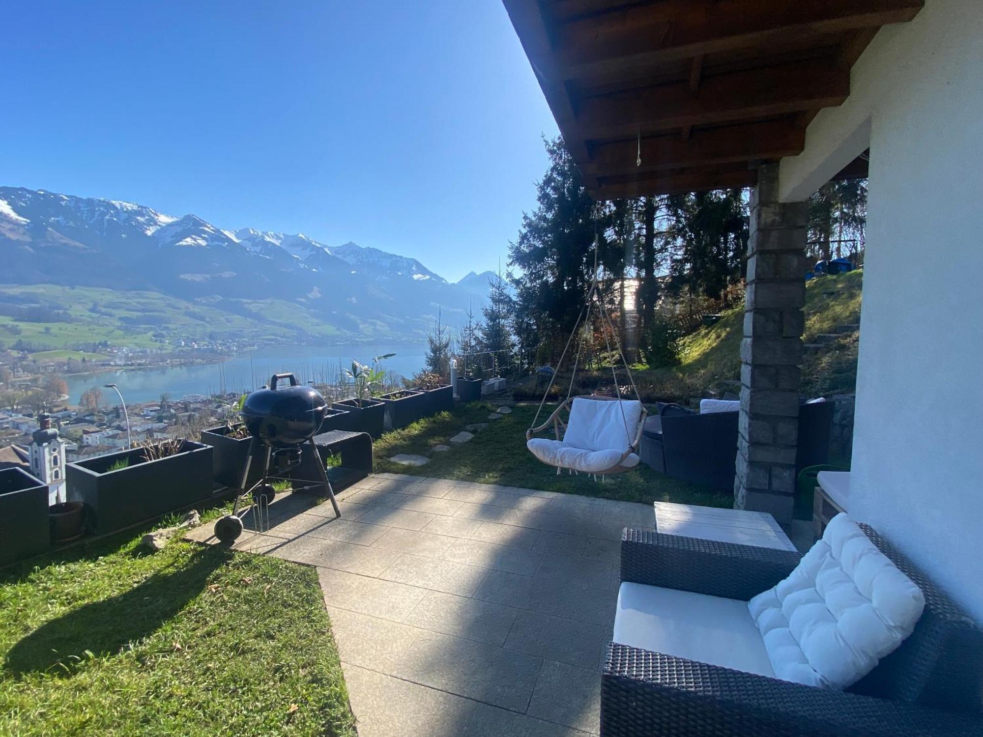 Chalet Seeblick Sarnen Extérieur photo