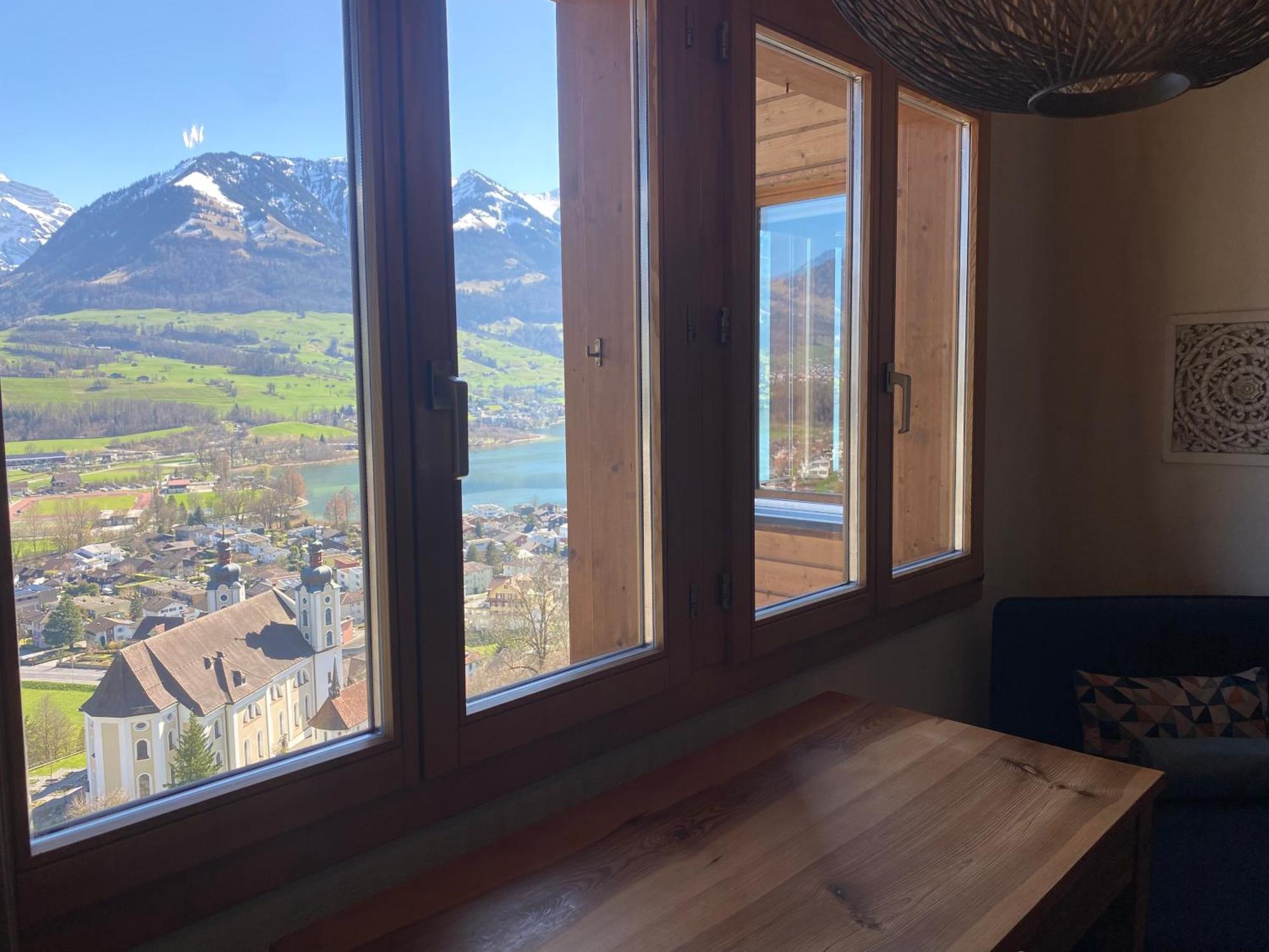 Chalet Seeblick Sarnen Extérieur photo